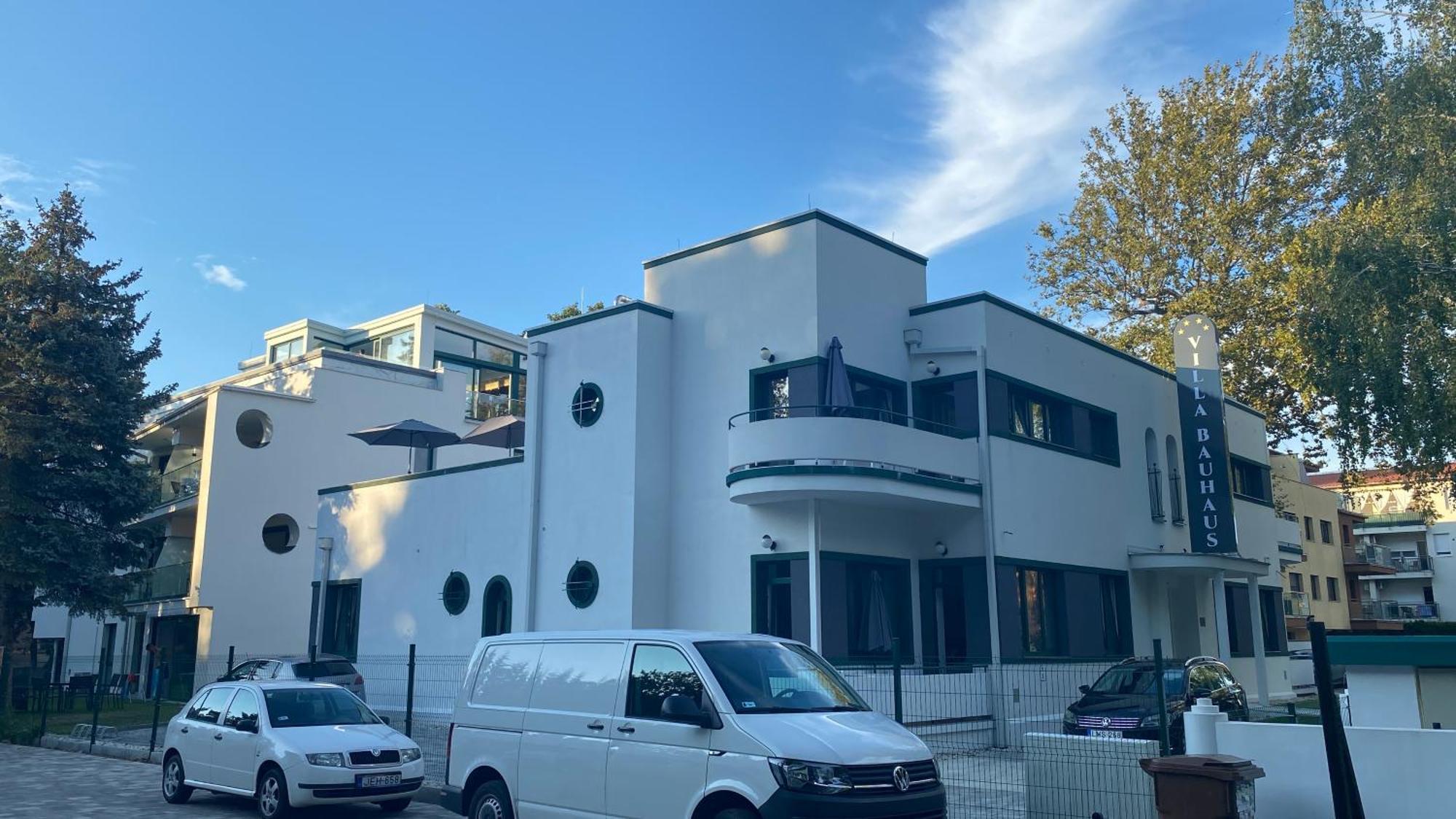 Villa Bauhaus Labi Garden Wellness Apartman Siofok Dış mekan fotoğraf